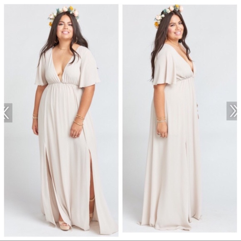 Show Me Your MuMu Noelle Flutter Wrap Dress